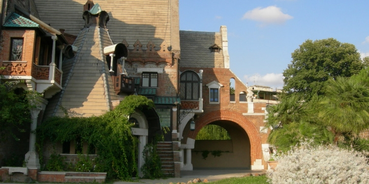 La casina delle Civette di Villa Torlonia