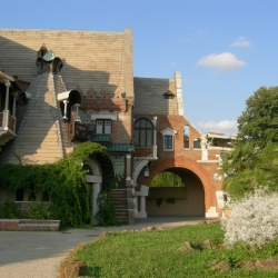 La casina delle Civette di Villa Torlonia