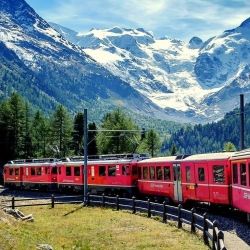 Il “Trenino Rosso” del Bernina