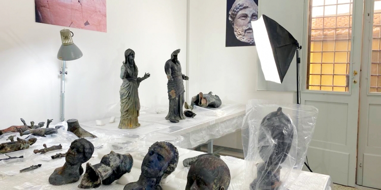 Le nuove straordinarie statue in bronzo di San Casciano dei Bagni