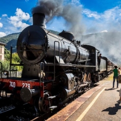 Il treno storico Novara-Varallo