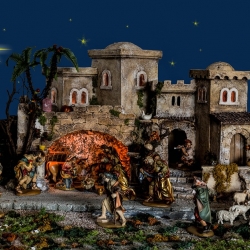 Storia, leggenda e curiosità del presepe napoletano nella Basilica dei Santi Cosma e Damiano a Roma