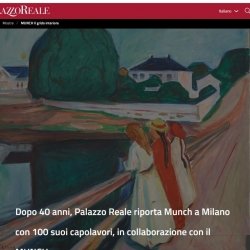 La mostra "Munch. Il grido interiore"