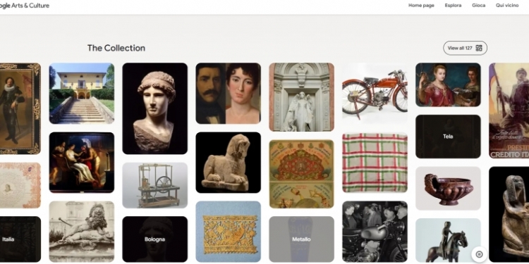 Il settore Musei Civici Bologna sulla piattaforma Google arts & culture