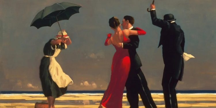 &ldquo;Jack Vettriano&rdquo;.  Eleganza, mistero e atmosfere senza tempo