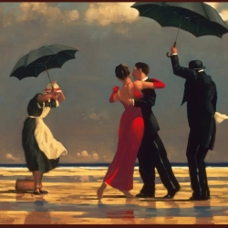 &ldquo;Jack Vettriano&rdquo;.  Eleganza, mistero e atmosfere senza tempo