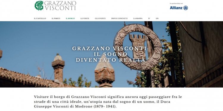 Il castello di Rivalta e il borgo di Grazzano Visconti